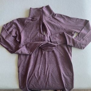 Lululemon fitted 3/4 zip